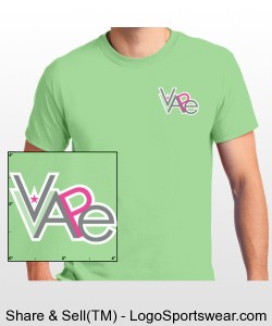 Team Vape t shirt Design Zoom